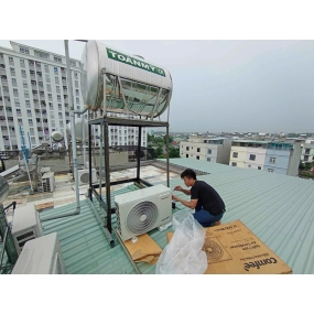 Lắp đặt máy lạnh nhà dân